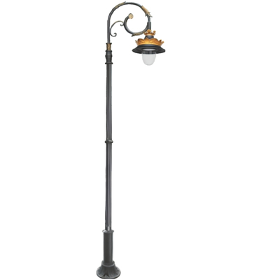 LI-8250-BKT 01-91004 Modern Outdoor Pole Light